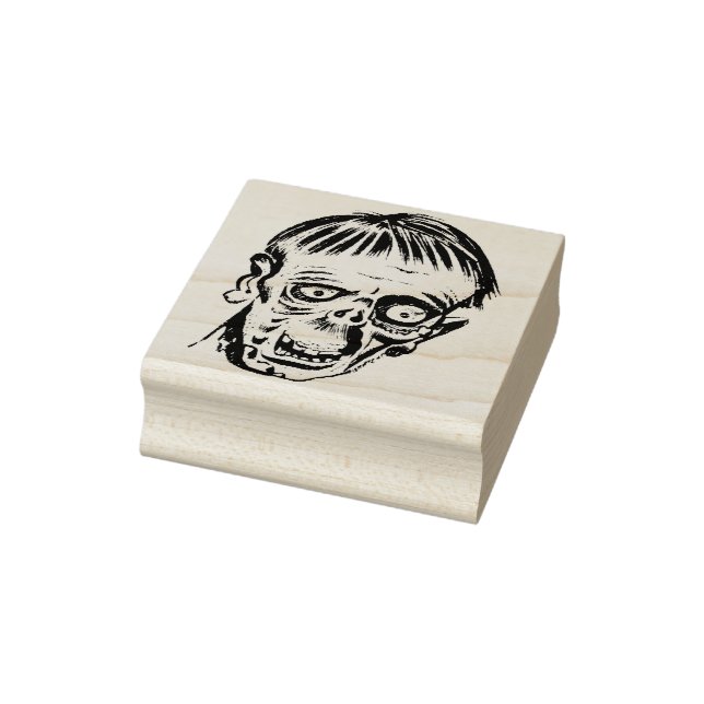 Briefmarke der Monster-Kopfdarstellung Gummistempel (Stempel)