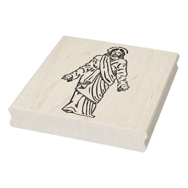 Briefmarke der offenen Arme Gummistempel (Stempel)
