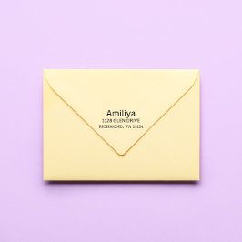 Briefmarke der personalisierten Holzkunst Gummistempel