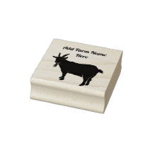 Briefmarke der personalisierten Pygmämie-Ziege