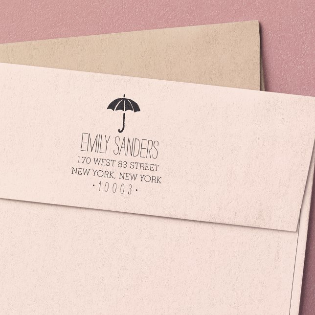 Briefmarke der Rücksendeadresse Permastempel (Von Creator hochgeladen)