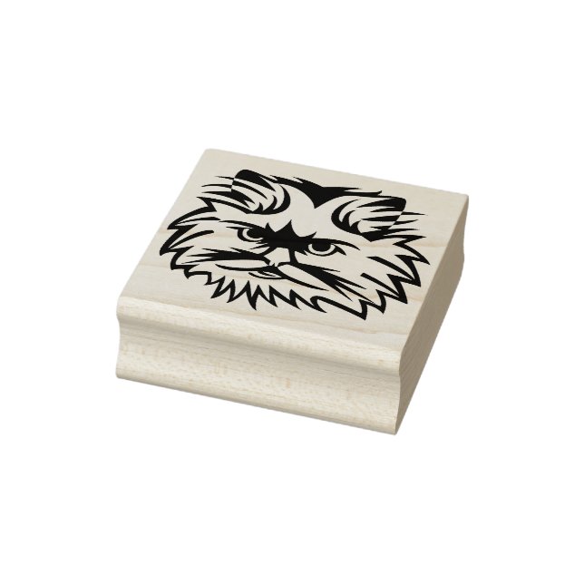 Briefmarke der Schnurrkatzenkunst Gummistempel (Stempel)