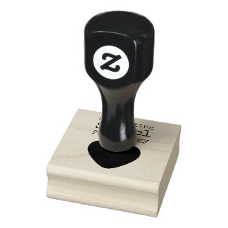 Briefmarke der Schulpsychologie Gummistempel