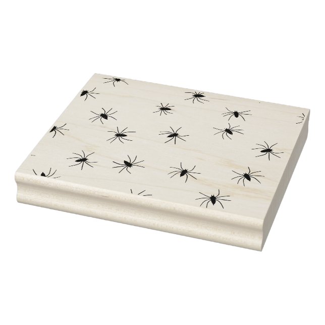 Briefmarke der Spiders Galore Illustration Gummistempel (Stempel)