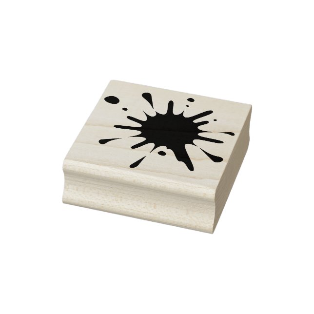 Briefmarke der Tintenfleckenkunst Gummistempel (Stempel)
