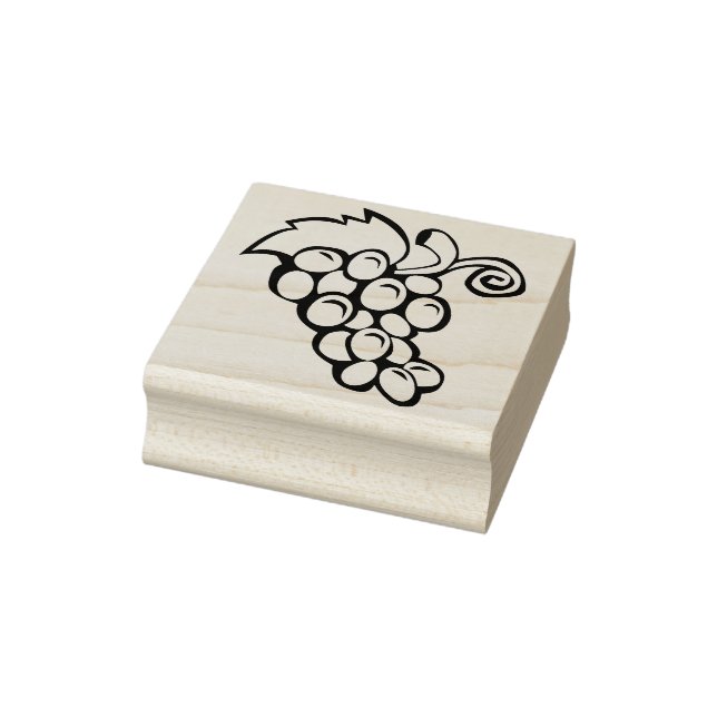 Briefmarke der Traubenbilderkunst Gummistempel (Stempel)