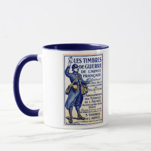 BRIEFMARKE des Ersten Weltkriegs Tasse