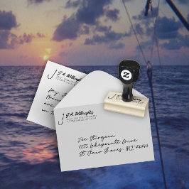 Briefmarke des Fangbüchsenaufklebers Gummistempel