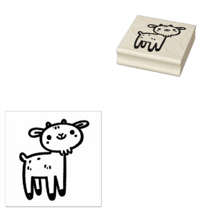 Briefmarke des niedlichen Cartoon Gummistempel