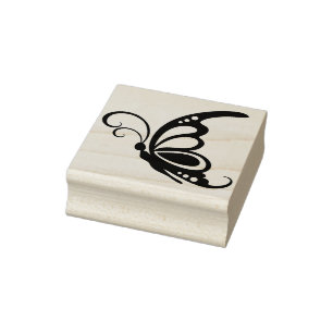 Briefmarke des Schmetterlingsbildes Gummistempel