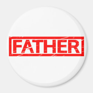Briefmarke des Vaters Magnet