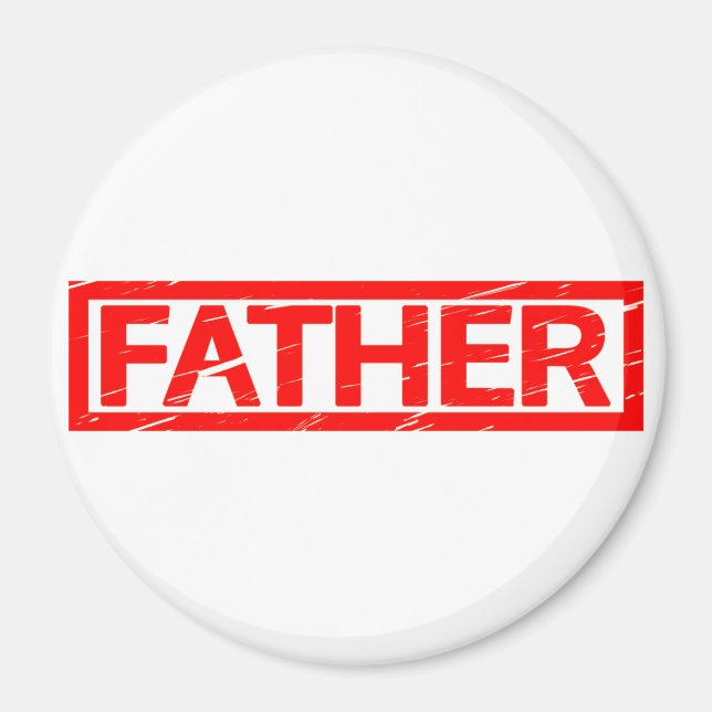 Briefmarke des Vaters Magnet (Vorne)