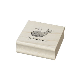 Briefmarke des Whalmeers Gummistempel
