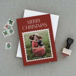 Briefmarke Feiertagskarte