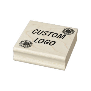 Briefmarke für benutzerdefinierte Logo Gummistempel