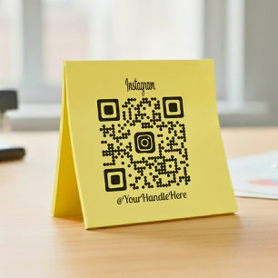 Briefmarke für benutzerdefinierten QR-Code Instagr Permastempel