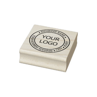 Briefmarke für das Firmenlogo Gummistempel