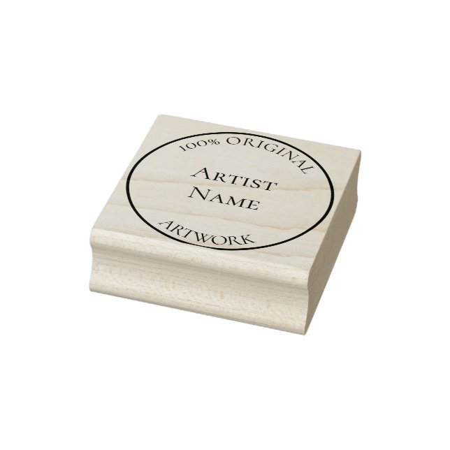 Briefmarke für den benutzerdefinierten Künstlernam Gummistempel (Stempel)