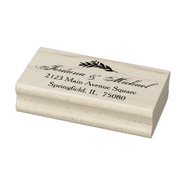 Briefmarke für Hochzeitskautschuk *Bella Giornata* Gummistempel