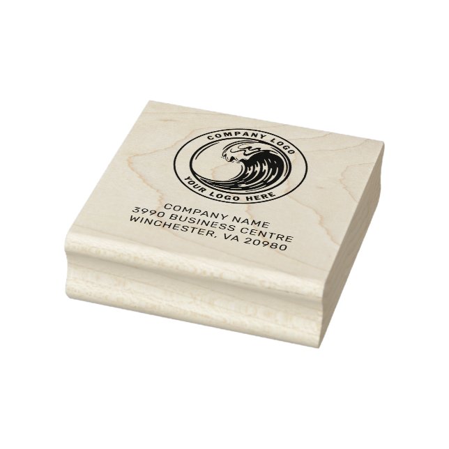 Briefmarke für Ihr Firmenlogo Gummistempel (Stempel)