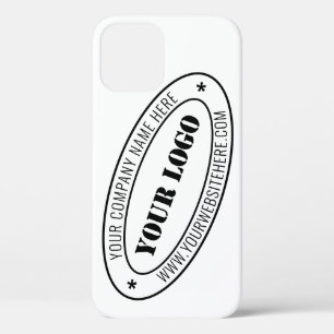Briefmarke für kundenspezifische Firmenlogos - Per Case-Mate iPhone Hülle