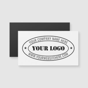 Briefmarke für kundenspezifische Firmenlogos - Per Magnetkarte