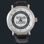 Briefmarke für kundenspezifische Firmenlogos Perso Armbanduhr<br><div class="desc">Briefmarke für kundenspezifische Firmenlogos - Personalisierte Website - Berufliches Geschenk für die Textwerbung - Logo hinzufügen - Bild / Name - Firma / Website - Informationen - Umformatieren und verschieben oder entfernen und hinzufügen / Text mit Anpassungstool. Wählen Sie / Ihre Farbe hinzufügen !</div>
