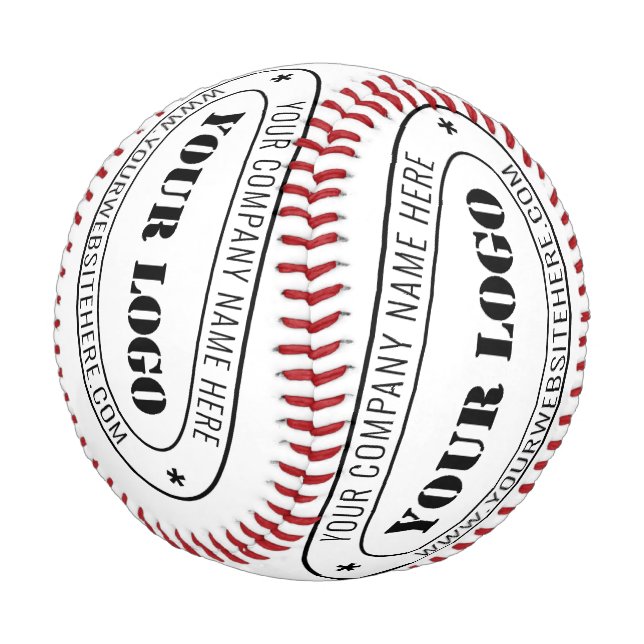 Briefmarke für kundenspezifische Firmenlogos Perso Baseball (Schrägansicht)