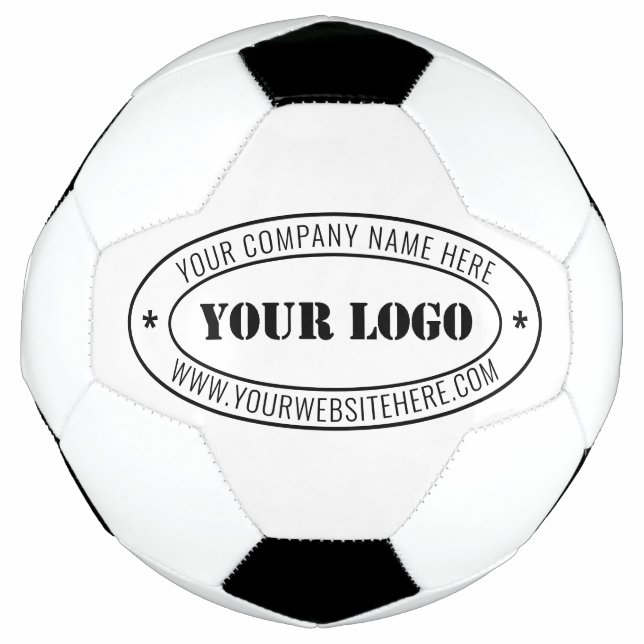 Briefmarke für kundenspezifische Firmenlogos Perso Fußball (Vorderseite)
