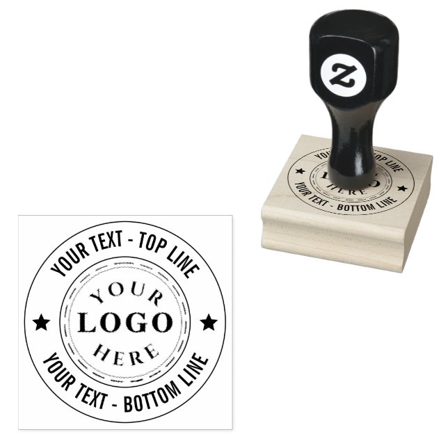 Briefmarke für kundenspezifische Holzkunst mit Log Gummistempel (Stempel)