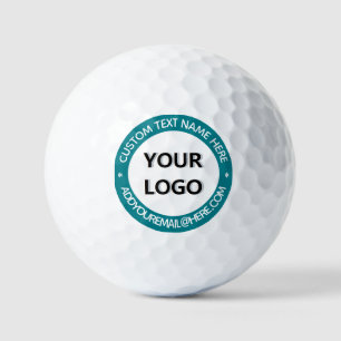 Briefmarke für personalisierte Logokombinationen B Golfball