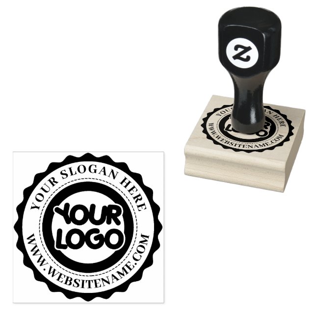 Briefmarke für personalisierte Unternehmenspackung Gummistempel (Stempel)