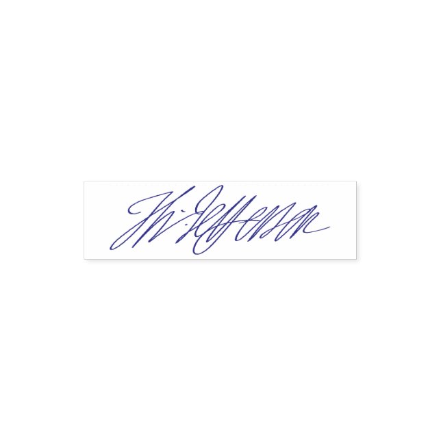 Briefmarke für Personalisierte Unterschrift Permastempel (Design)