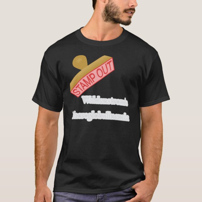 Briefmarke heraus Waldenstroms Macroglobulinemia T-Shirt (Vorderseite)