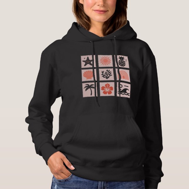 Briefmarke Hoodie (Vorderseite)
