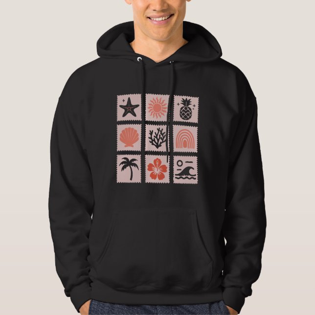 Briefmarke Hoodie (Vorderseite)