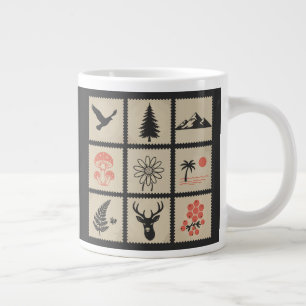 Briefmarke Jumbo-Tasse