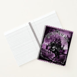 Briefmarke Night Castle Notizbuch