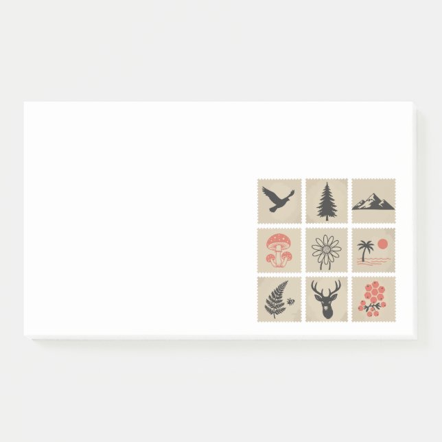 Briefmarke Post-it Klebezettel (Vorderseite)