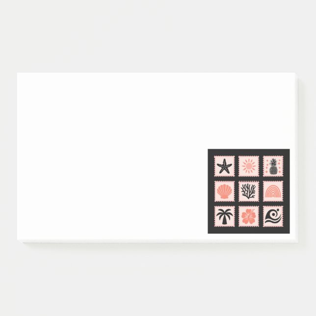 Briefmarke Post-it Klebezettel (Vorderseite)