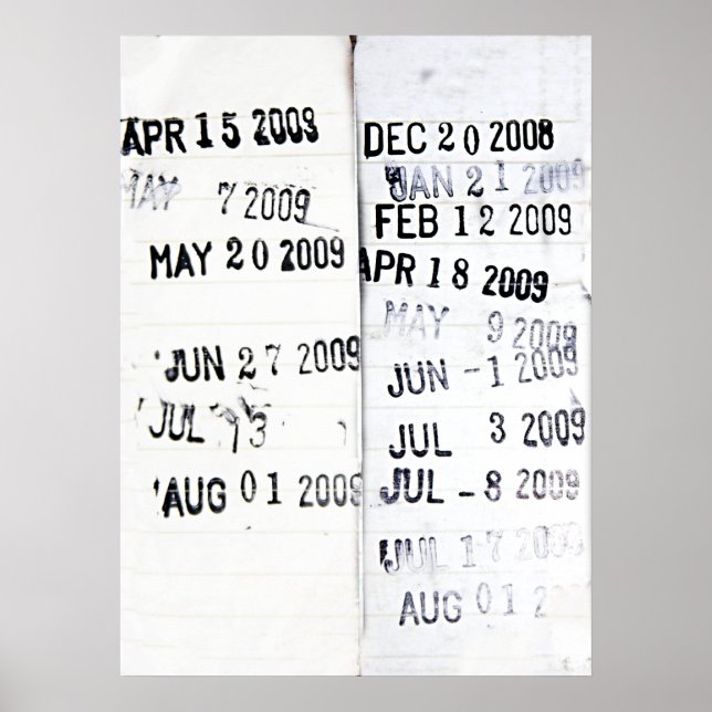 Briefmarke Poster (Vorne)