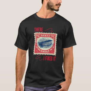 Briefmarke sammelt Fix-Hobby-Collector T-Shirt