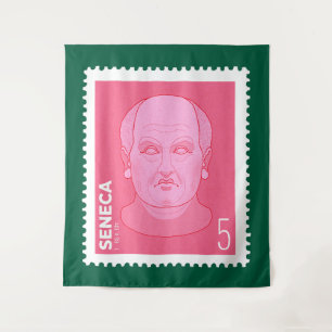 Briefmarke Seneca - Wandteppich