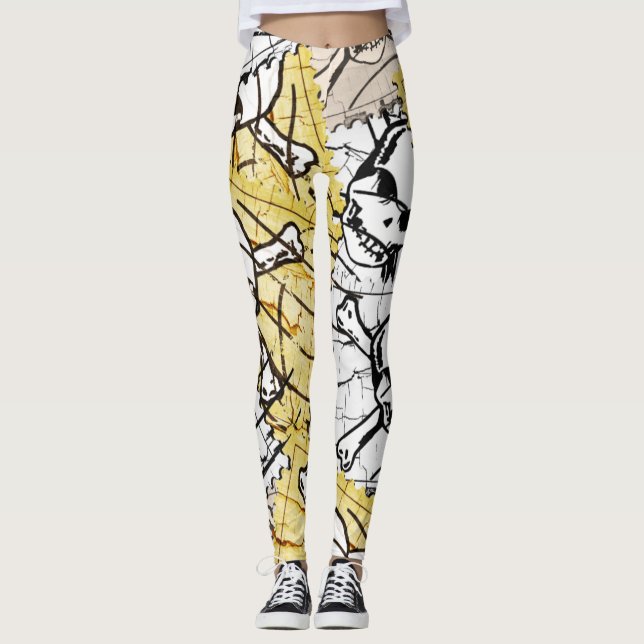 Briefmarke Skull Leggings (Vorderseite)