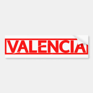 Briefmarke Valencia Autoaufkleber