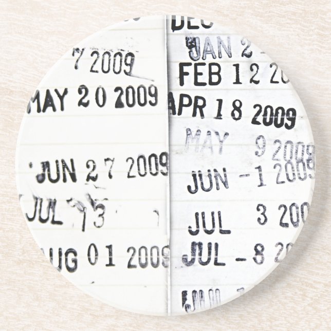 Briefmarke von Bibliotheksdaten Untersetzer (Vorne)