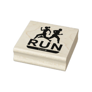 Briefmarke von Club Rubber ausführen Gummistempel