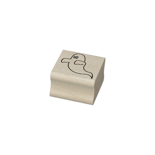 Briefmarke von Floating-Ghost-Illustrationen Gummistempel (Stempel)