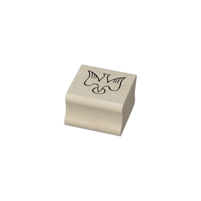 Briefmarke von Heiliger Geist-Taube Gummistempel (Stempel)