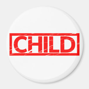 Briefmarke von Kindern Magnet
